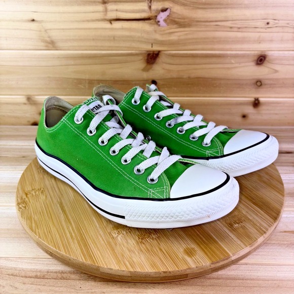 Converse Sneakers Mens 10 Chuck Taylor All Star Amazon Green Low Top Tennis Shoe - Picture 1 of 9